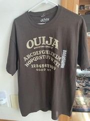 Ouija Mystifying Oracle Tee T-Shirt Brown Large-New