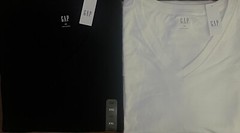 Gap Men’s Short Sleeve Vee Neck Tee Everyday V Neck T-shirt Size S M L XL XXL