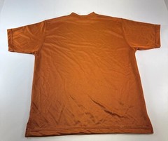 Giorgio Danieli Made In Italy Orange Mens Large Short Sleeve Mesh Shirt Jersey