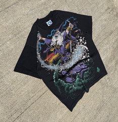 RARE 1994 Liquid Blue Wizard Tee size-L Mint Condition INSANE Front & Back Hit