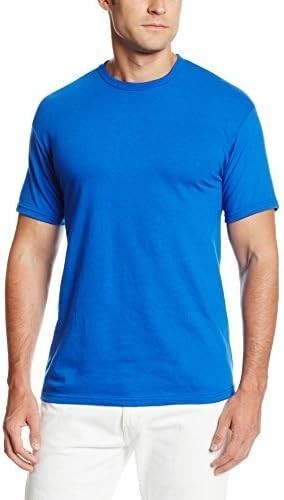 Soffe MJ Men’s Recycled Tee, Royal, Large