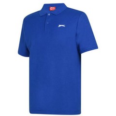 Mens/Boys Slazenger Polo Shirt TShirt Golf Tennis Pique XS S M L XL 2XL 3XL 4XL