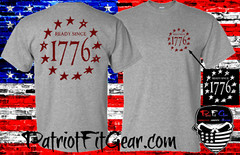 t-shirt,Ready Since 1776,We People,Patriot,Dont Tread On Me,Anti Socialism,1A,2A