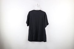 Vtg 90s Streetwear Mens Large Faded Spell Out No Bad Days Beach T-Shirt Black