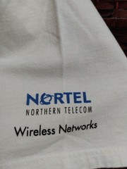Vintage 90s Nortel Promo T Shirt Wireless Communication Northern Telecom Large