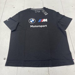 BMW Motorsport Shirt Mens 2XL Black Racing Puma M Logo Graphic T-Shirt