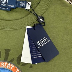Polo Ralph Lauren RL Mojave Desert Trails T Shirt Mens Large Voyager Green NWT