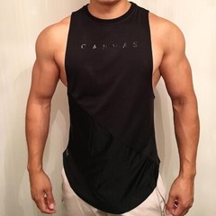Bodybuilding Sporty Tank Tops Men Gyms Fitness Workout Sleeveless Shirt