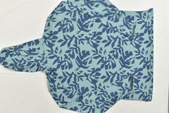 Eddie Bauer Men’s XL Solarfoil Freeshade Print Pullover Hoodie Dark Seafoam NWT
