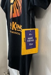 NWT Disney The Lion King The World’s #1 Musical T-Shirt Youth Size Y-L in Black