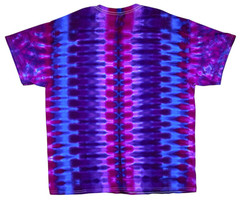 Tie Dye Shirt | Purple DNA Honeycomb | Handmade | Unisex | Tall | Women’s