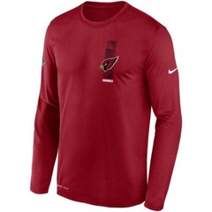 Arizona Cardinals Nike Dri-fit Sideline Performance Long Sleeve Tee (Size: S, M)