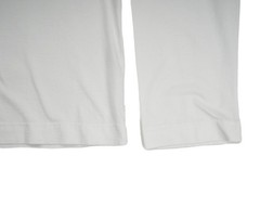 Kired Kiton $250 NWT White Supima Crepe Cotton Long Sleeve T-Shirt M (50 IT)
