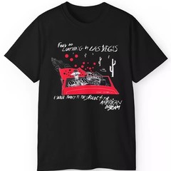 Rare Ralph Steadman Fear And Loathing T Shirt S-5XL bLACK All Size