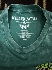 Killer Acid Limited Edition Graphic Tee Size M Stoner Cemetery Acid Wash Men’s