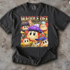 Waddle Dee Shirt, Kirby Video Game Graphic Tee, Retro 90s Bootleg T-shirt