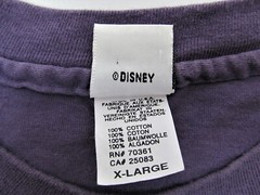 Vintage Alice In Wonderland Disney Store T-shirt X-Large XL Purple Embroidered