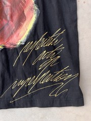 Vintage Kama Shirt Size 3XL Hand painted The Godfather Don Vito Corleone 4K Art