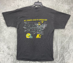 VTG Starter Green Bay Packers T-Shirt Sz Large Leader of The Pack Mike Holmgren