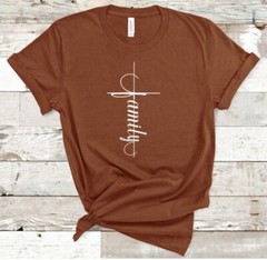 Family Cross T-shirt , Christian Cross, Family Cross Shirt, XS, S, M, L, XL