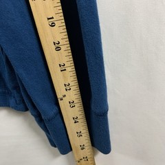 American Eagle Mens Y2K Long Sleeve T-Shirt XXL Turquoise Athletic Fit Logo 2013