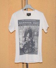 MEN’S BARBOUR INTERNATIONAL SUIT T-SHIRT TEE SIZE S /SLIM FIT (XS) P2P 17. 3″