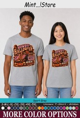 Howdy Halloween Shirt, Western Haunted Motel Pumpkin Tee
