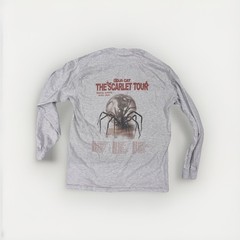 Doja Cat The Scarlet Tour Long Sleeve Shirt Spider Graphic Merch Size M