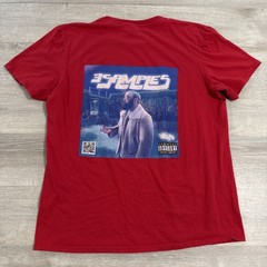 C POT Shirt 3 Samples Album Red Men’s Large Back Print Cotton Tee