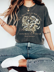 Alice in Wonderland Shirt Don’t Waste Time Mad Hatter Shirt