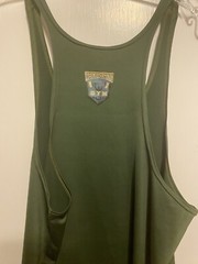 Super Body Men’s Tank Top Muscle NWOT Green Stretch Blend Medium – Weightlifting