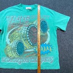 VALE Dynasty Championship Rings TShirt Sz XXL Mens Teal Streetwear Graphic Tee