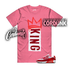 Air Max 90 Peony Light Crimson Team White Valentines Day 2026 T Shirt Match K1
