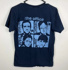 The Office Official NBC Store T-Shirt Size S Small Dunder Mifflin Blue