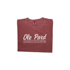 Ole Pard T-Shirt – University Of D’Ladiums Sports Bar XL Tee – Mens Extra Large