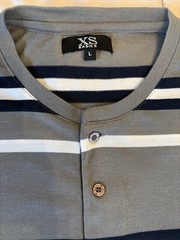MIX 3 PACK~2Large-V and Henley / 1 XL Crew neck T-shirt by XS BASICS-