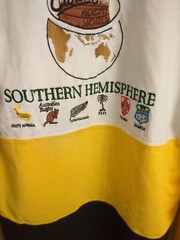 Rugby World Cloud’s cotton Jersey Southern Hemisphere – Size Medium- Embroidery