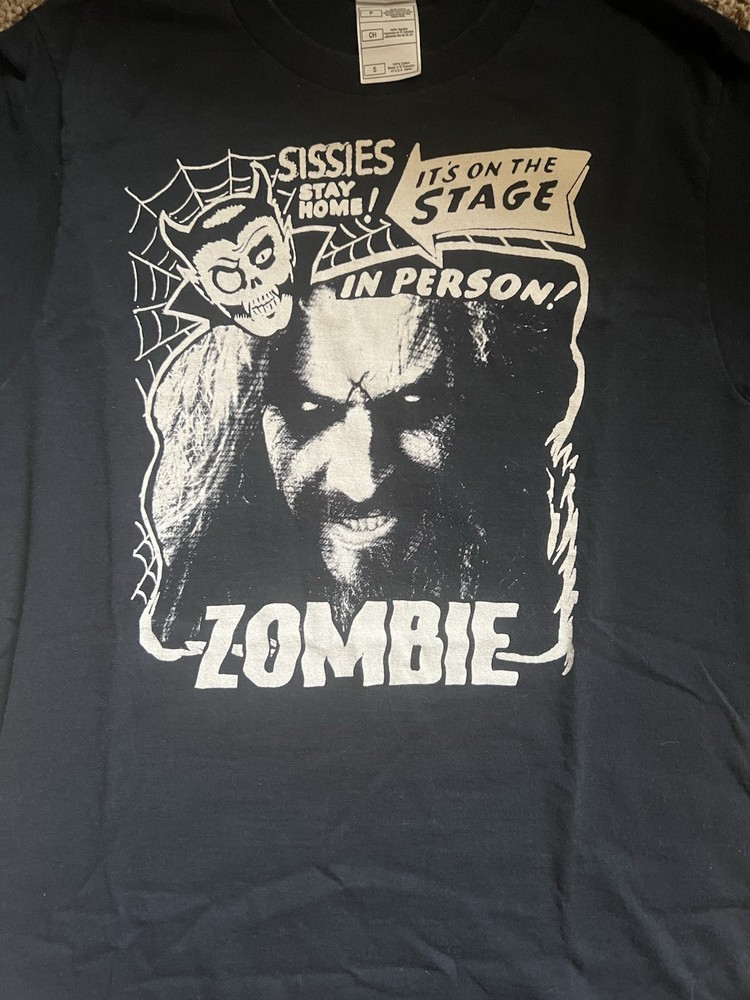 Vintage Rob Zombie Ghost Show Shirt Size Small