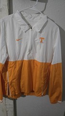 Tennessee Volunteers Unisex Fleece Pullover 1/4 Zip Orange, Size small