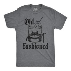 Mens Funny T Shirts Old Fashioned Sarcastic Liquor Graphic Novelty Tee for Men