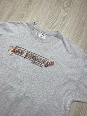 Vintage 2001 Las Vegas Nevada T-Shirt XL AAA Tag Grey Graphic Y2K