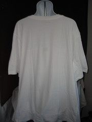 NEW “KING SIZE” White 100% Cotton w/Pocket S/S T-shirt Men’s Sz. 5XLT