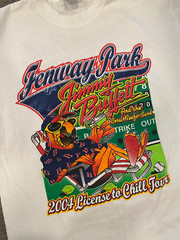 Jimmy Buffett Fenway Park License To Chill Tour T-Shirt Cotton Tee S-4XL