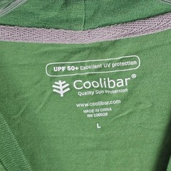 Coolibar T-Shirt Mens Large Stretch UPF 50+ Sun Protection Crew Neck Pullover