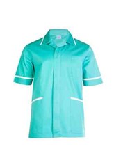 Mens Premium Tunic Uneek Healthcare Hospital Nurse Salon Spa Barbers Plain UC924