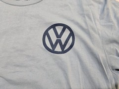 VW Volkswagen Bus Vehicle Beach T-Shirt Mens Sz M Blue Van Tee Official