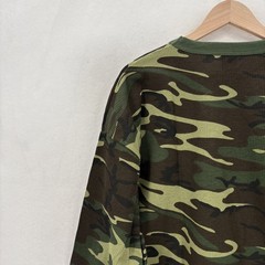 Rothco Shirt Mens 4XL Green Camo Thermal Long Sleeve Crew Neck Military Rugged