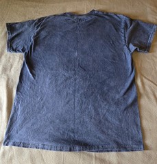 Ice Cube Blue Vintage-Style Acid Wash Rap T-Shirt Size L (42-44) Unisex
