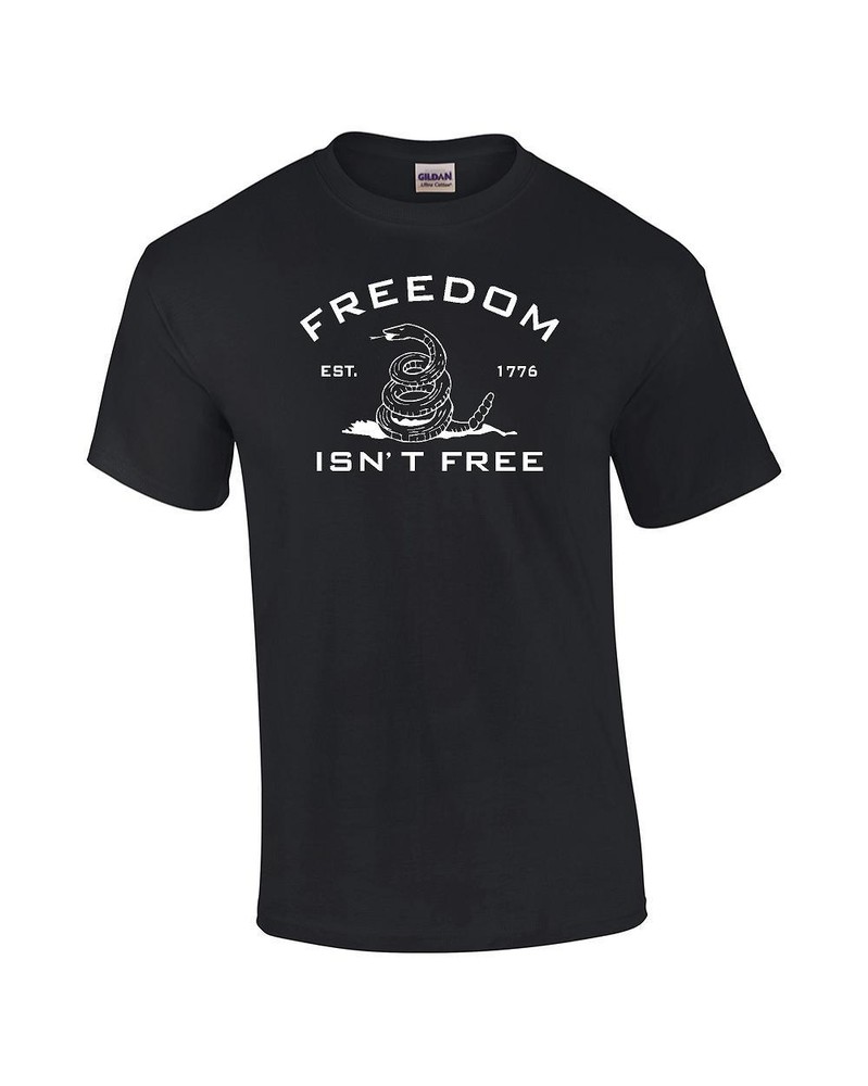 freedom isn’t free t shirt Rifle Gun Camo American Military Army AR-15 S to 5XL