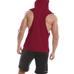 men Gym Stringer Shirt Fitness Tank Top Cotton Bodybuilding Stringer Vest hoodie